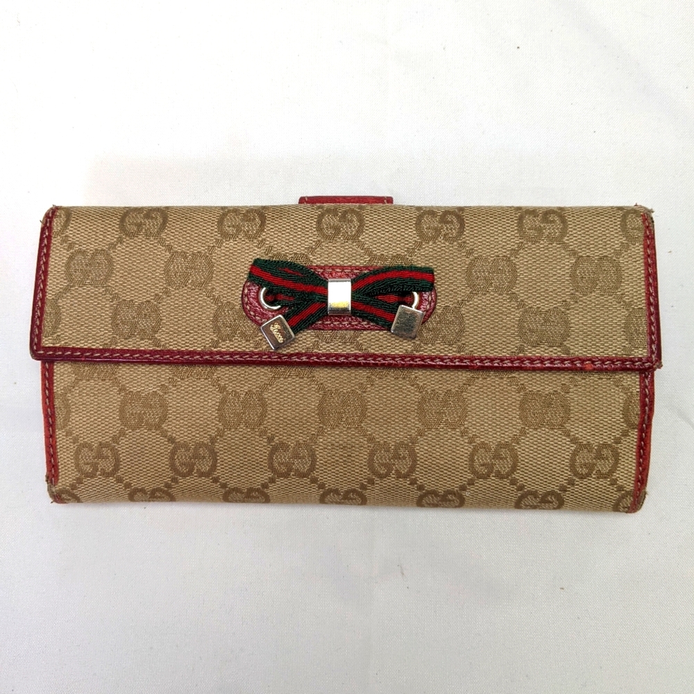 Gucci Sherry Bow Wallet Project Wallet